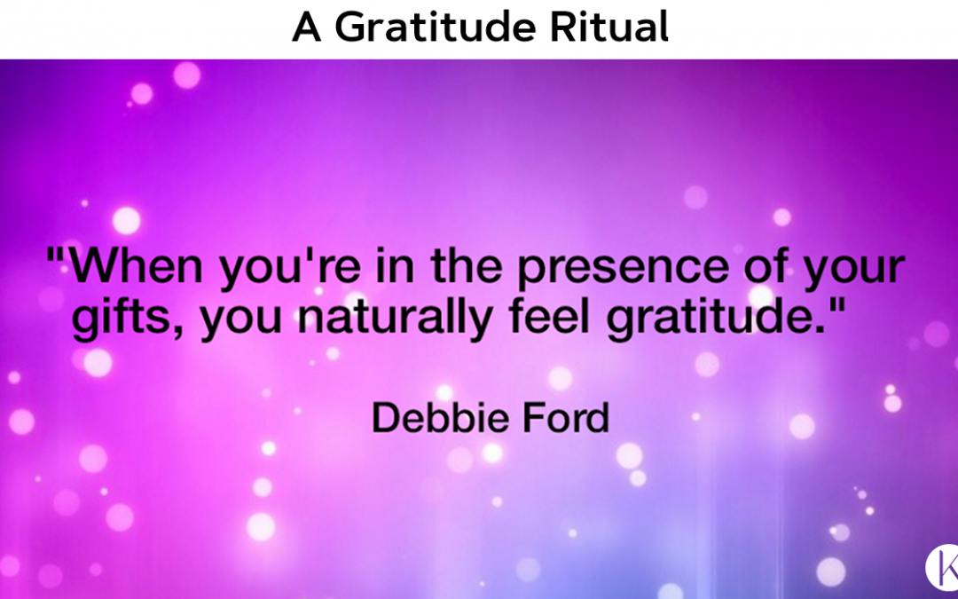 A Gratitude Ritual